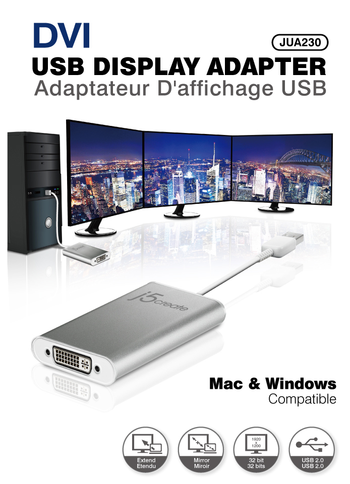 usb display adapter for mac